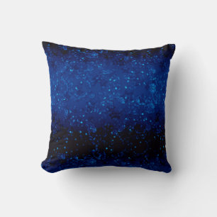 Glitter sparkle seamless confetti navy shine dark cushion