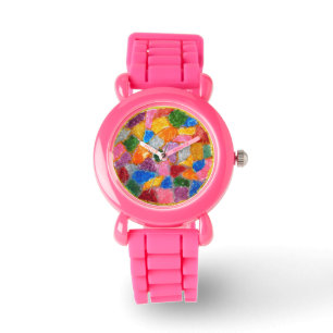 Glitter Stained Glass Watch