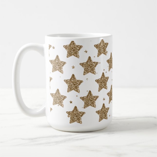 Glitter Star Mug (Left)