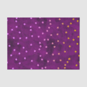 Glitter stars on grunge paper