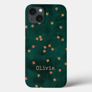 Glitter stars on grunge paper Case-Mate iPhone cas 13 Case