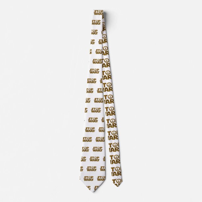 glitter stop wars tie (Front)