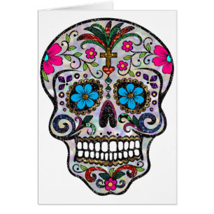 glitter Sugar Skull