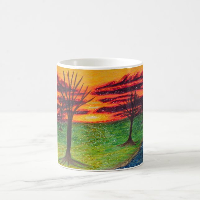 Glitter Sunset Mug (Center)