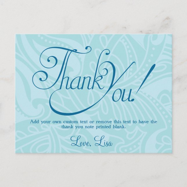 Glitter, Sweet Sixteen Thank You Cards (Front)