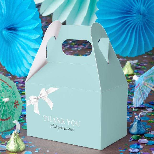 Glitter Tiffany  Favour Box (Party)