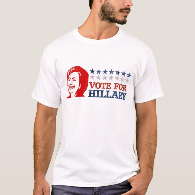 glitter vote hillary T-Shirt (Front)