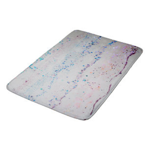 Glitter Waves Glam 1 (Faux Glitter) Bath Mat