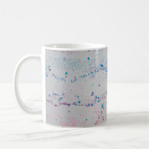 Glitter Waves Glam 1 (Faux Glitter) Coffee Mug