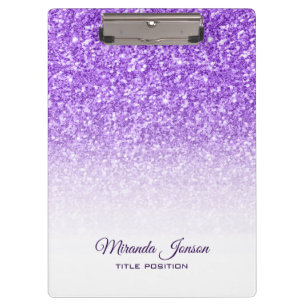 Glitter With Sparks Clipboard