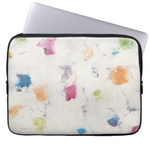Glitterati I Abstract Print   Mike Schick Laptop Sleeve