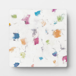 Glitterati I Abstract Print Mike Schick Plaque