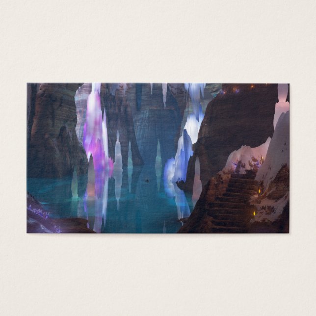 Glittering Caves by Night Bookmarks (Front)