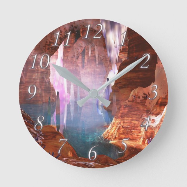 Glittering Caves Clock (Front)
