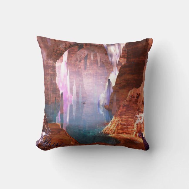 Glittering Caves Pillow (Front)