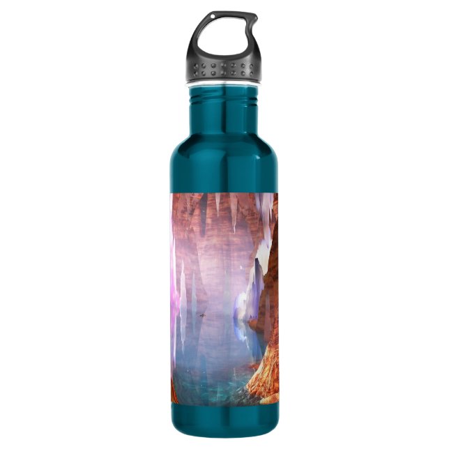 Glittering Caves Water Bottle (Front)