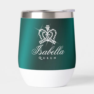Glittering Glamour Crown Green