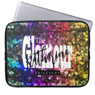 Glittering Glamour Sequin Laptop Sleeve