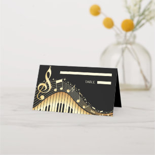Glittering Keyboard  Place Card