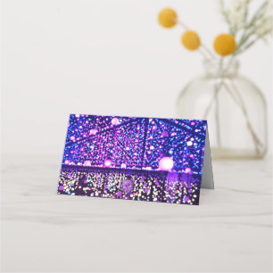 Glittering Lights Place Cards