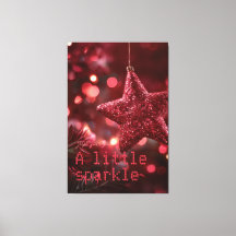 Glittering Red Star