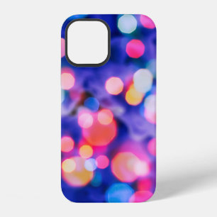 glittering shine bulbs lights background:blur of C iPhone 12 Case