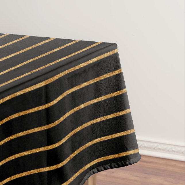 Glittering Stripes  Tablecloth (In Situ)