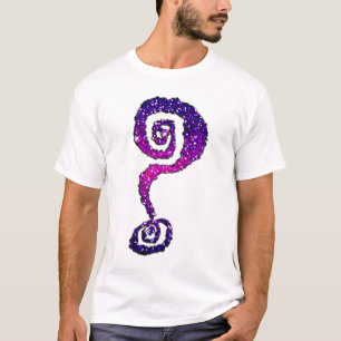 Glitters Sparkles Purple Pink Texture T-Shirt