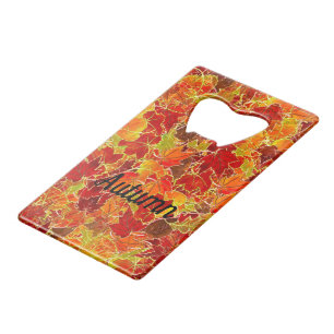 Glittery Autumn/Fall leaves
