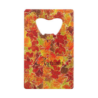 Glittery Autumn/Fall leaves