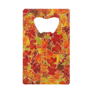 Glittery Autumn/Fall leaves