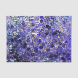 Glittery Blue Tissue Paper