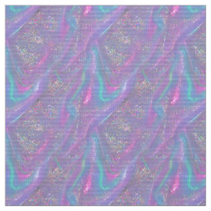 Glittery Crystal Organza Pattern Fabric