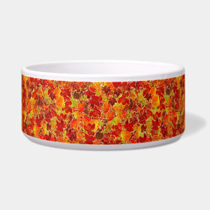 Glittery Fall Maple Leaves