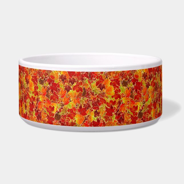 Glittery Fall Maple Leaves (Front)