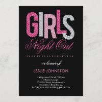 Glittery Girls Night Out / Bachelorette Party