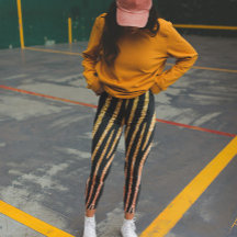 Glittery Gold and Black Zebra Wild Animal Pattern