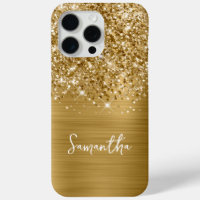 Glittery Gold Glam Name