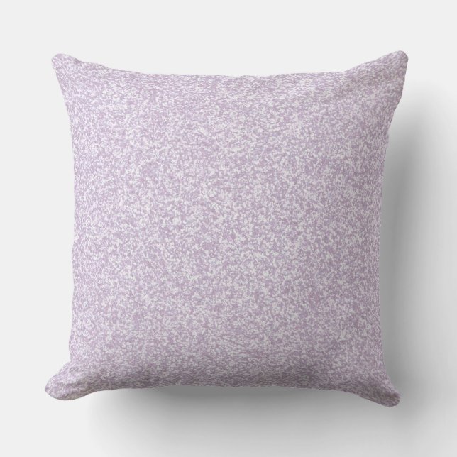 Glittery Lavender Cushion (Front)