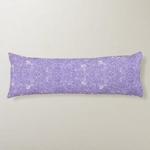 Glittery Purple and Pink Body Cushion
