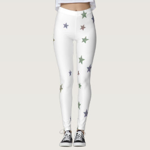 Glittery Stars 2 Leggings