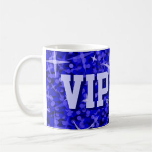 Glitz Blue 'VIP DAD' mug