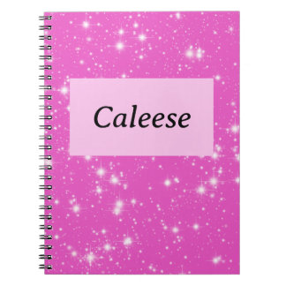 Glitz & Glam Personalised Notebook