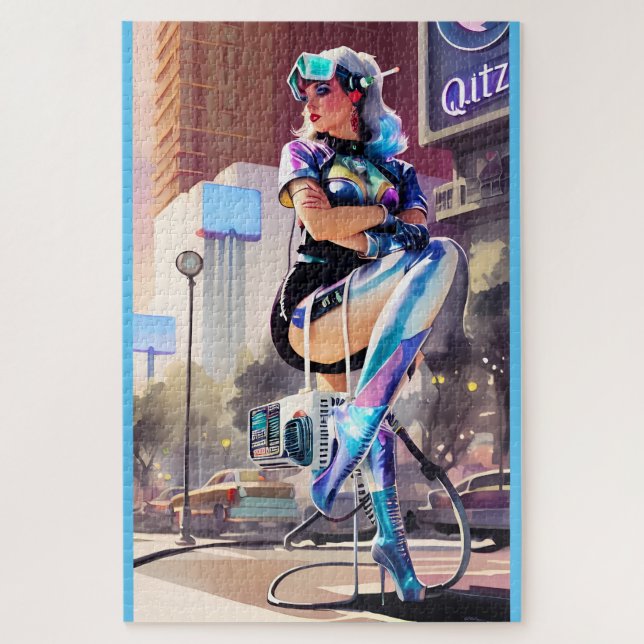 Glitz, Qitz and Glamour Ken Gauge Art Jigsaw Puzzle (Vertical)