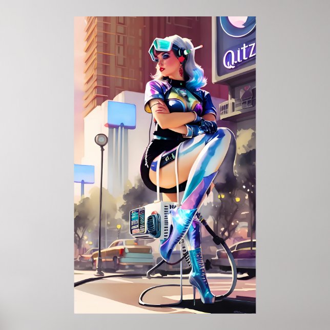 Glitz, Qitz and Glamour Ken Gauge Art Poster (Front)