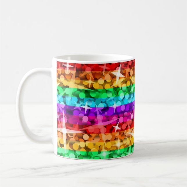 Glitz Rainbow mug (Left)