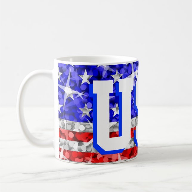 Glitz USA 'USA' mug (Left)