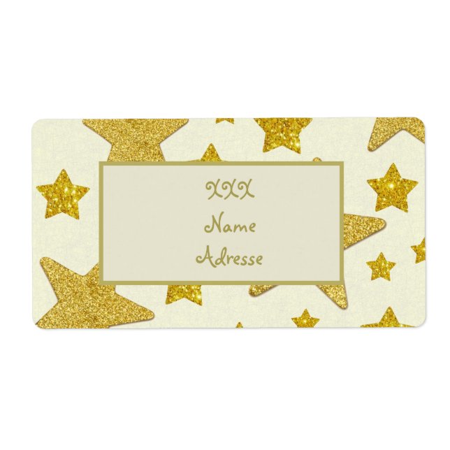 Glitzersterne, (Front)