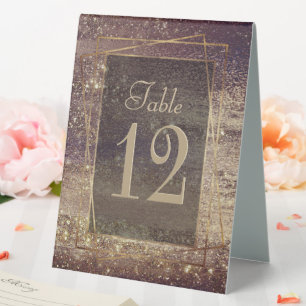Glitzy Foil   Golden Bronze Copper Faux Sparkle