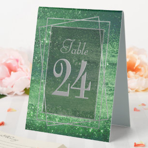 Glitzy Foil   Shamrock Green Faux Metallic Sparkle